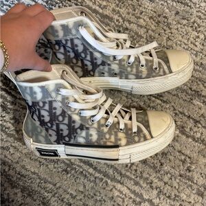 Dior authentic high top sneaker